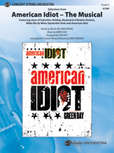 American Idiot - The Musical Orchestra Scores/Parts sheet music cover Thumbnail